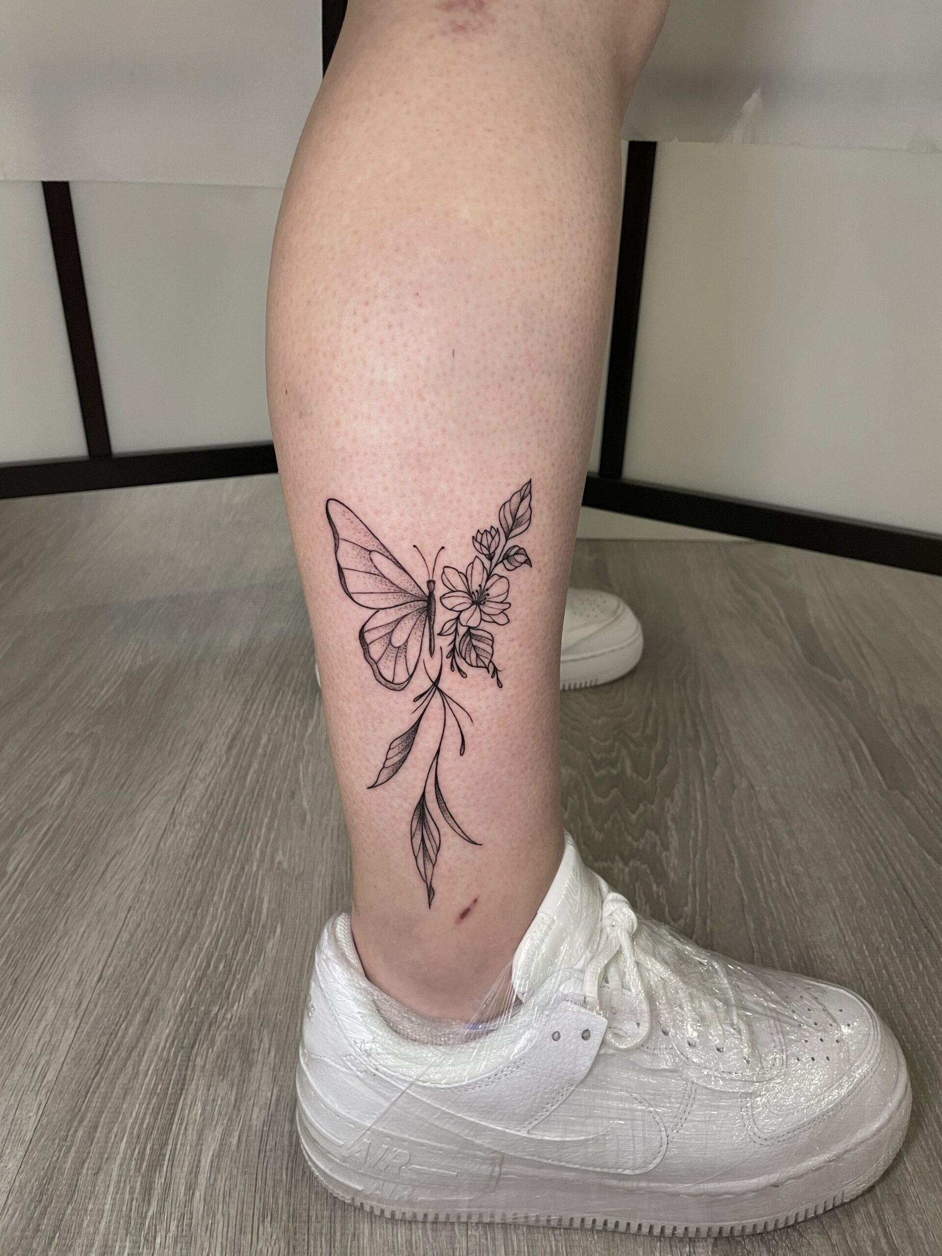 estilo fineline mariposa