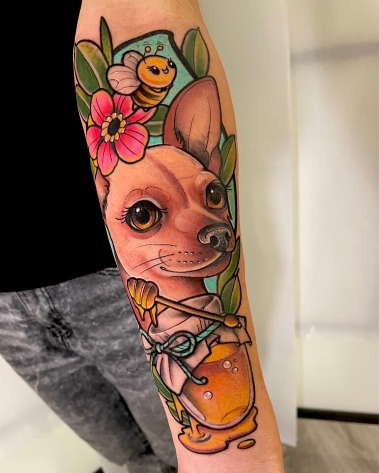 Cover up para tapar un tatuaje antiguo en Palma