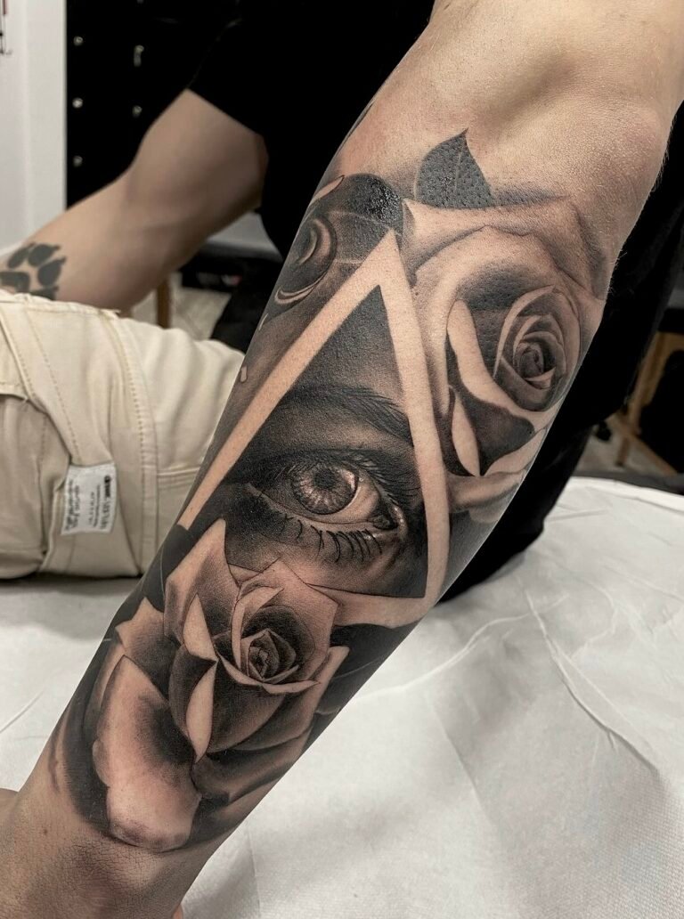 Tatuaje realista hecho en Ink & Blood, estudio de tatuajes en Palma de Mallorca