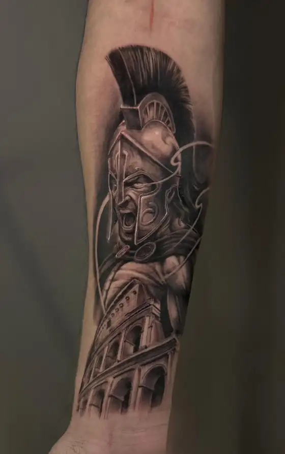 Tatuaje realista de Miquel en Ink & Blood, Palma